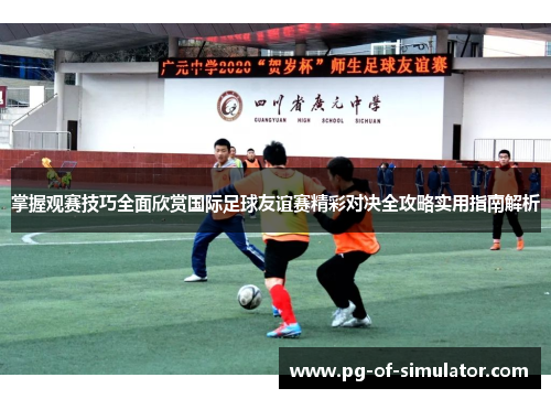 掌握观赛技巧全面欣赏国际足球友谊赛精彩对决全攻略实用指南解析