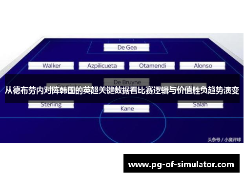 从德布劳内对阵韩国的英超关键数据看比赛逻辑与价值胜负趋势演变
